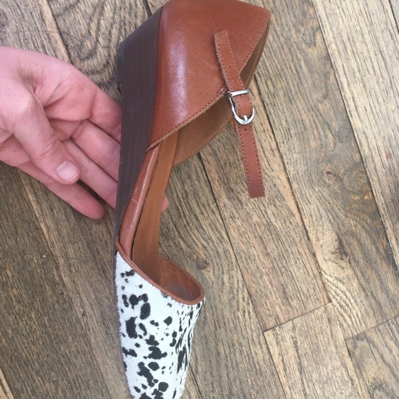 Cute Madewell Flats in Spotted Calf Hair - Picture 6 of 10